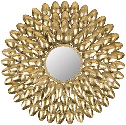 The Classic Gold Royal Leaf Sunburst Wall Mirror