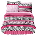 Jungle Queen Bed In A Bag - Pink
