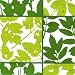 Ideal Home Range Greenhouse, Lime Lunch Napkin,  20-Count Package (Pack of 6)