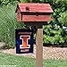 College Flags & Banners Co. Illinois Fighting Illini New Logo Garden Flag
