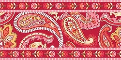 Paisley Please (Red/Pink) Stripe