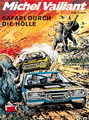 Mosaik Steinchen f&uuml;r Steinchen Michel Vaillant 27. Safari durch die H&ouml;lle