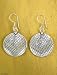 persian38 - Sterling silver dangle earrings Persian Tile