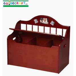 Spindle Toy Chest - Cherry by Guidecraft