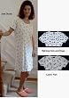 RocketWear Women's Raining Cats and Dogs Print Short Sleeve Cotton Knit Dress/Sleepshirt