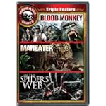 SAVE $8.14 - Maneater Triple Feature: Maneater/In the Spider's Web/Blood Monkey $11.81