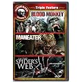 Maneater Triple Feature: Maneater/In the Spider's Web/Blood Monkey [Import]