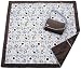 JJ Cole Essentials Blanket - Brown/Blue