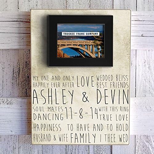 Personalized Picture Frame Wedding Gift 14" X 19" The Story Of Us