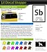 ANTIMONY ELEMENT CAR DECAL