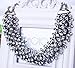 CHILDCITY Colorful Wide Resin New Fashion Style Women Bib Choker Statement Collar Necklace (White)
