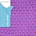 heartybay Crochet Mermaid Tail Blanket for Adult, Super Soft All Seasons Sleeping Mermaid Blanket (71
