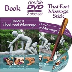 The Art of Thai Foot Massage (book and double dvd box set plus free Thai Foot Massage stick)