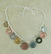 Multi Coin Necklace - Coins Will Vary