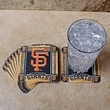 MLB San Francisco Giants 8-Pack Absorbent PaperKraft Coasters