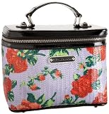 Betsey Johnson Glitzy Floral Train Case