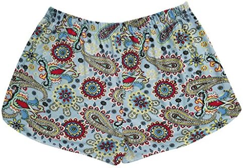 Great Spt Womens Plus Size Summer Sexy Comfortable Lounge Shorts - Blue