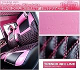 Blossom(ブロッサム) トレゾア Ver.2シートカバー DAIHATSU(ダイハツ) エッセ L235S H17/12〜 X ブラック＆ピンク エナメル/PVCレザー 【品番】 sc-ダイハツ24 SC-H24 L