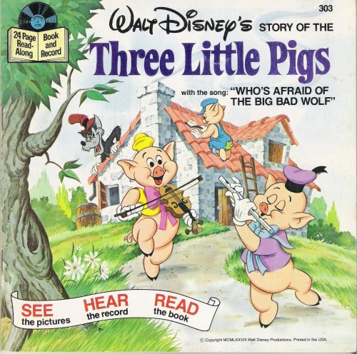 THREE LITTLE PIGS Book and Record #303