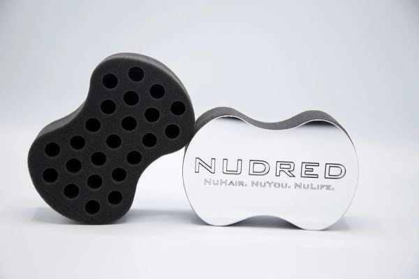 Curl Sponge Nudred The Original Large Silver Mirrored Curl