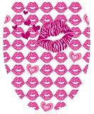 Toilet Tattoos TT-V900-O Hot Lips Design, Elongated