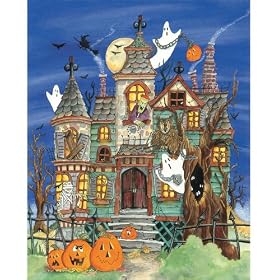 Haunted House Countdown Calendar