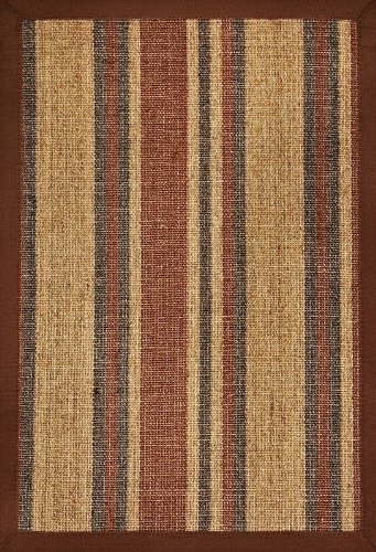 Anji Mountain Orchid Sisal Rug, 9' x 12'