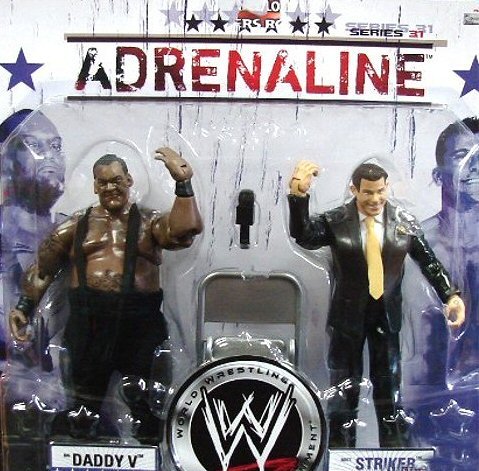 Childrens Toyshop  Electronics : WWE Adrenaline 31 Big Daddy V and Matt Stryker