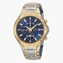 Pulsar Men's Alarm Chronograph Two-Tone Stainless Steel Watch #PF3684