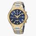 Pulsar Men's Alarm Chronograph Two-Tone Stainless Steel Watch #PF3684