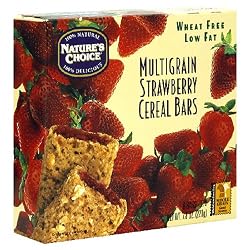Nature's Choice Strawberry Multigrain Cereal Bars, 6-Count Boxes (Pack of 12)