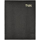Brownline 2016 Coilpro Monthly Planner, 14 Months, Black, 11" x 8.5" (CB1262C.BLK-16)
