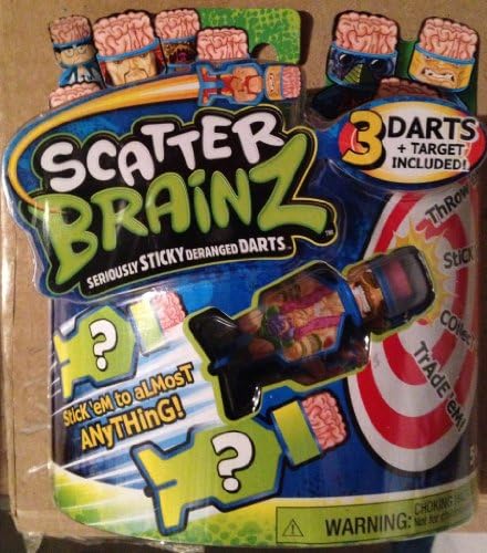 Scatter Brainz 3 Pack of Darts Half Nelson &amp; 2 Mystery Darts