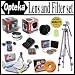 Opteka Ultimate Accessory Kit for Fuji Finepix HS10 S9500 S9100 S9000 S6000 - Package Includes 0.35 Wide Angle Lens, 2.2X Telephoto Lens, Piece Filter Kit, 4 NIMH AA Batteries & AC/DC Charger, 16GB Memory Card, Tripod, Pro Case and Much More