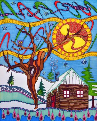 Seasons in Ecclesiastes: Winter PhotoArt Anywhere Movable Wall Art Regenerate and Rest by Jeanette Blackwood 16x20