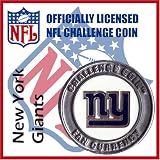 New York Giants NFL Football Helmet Challenge Coin Poker Card Guard