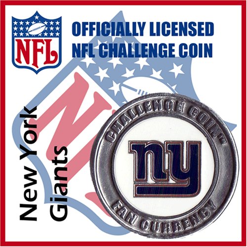 New York Giants NFL Football Helmet Challenge Coin Poker Card Guard