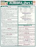 Algebra Part 1 (Quickstudy: Academic)