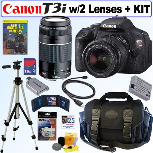 Canon EOS Rebel T3i 18 MP CMOS Digital SLR Camera