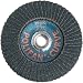 PFERD Polifan PSF Abrasive Flap Disc, Radial Shape, Threaded Hole, Phenolic Resin Backing, Zirconia Alumina, 5" Dia., 40 Grit (Pack of 1)