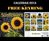 Sunflowers CALENDAR 2012 + FREE KEYRING