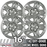 05-10 SUZUKI GRAND VITARA 16 Chrome Wheel Skin Covers 