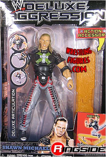 61DvN6Asp9L W Deluxe Aggression Series 10 Action Figure + Action Accessory   Shawn Michaels