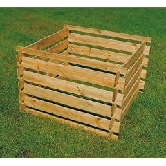 Komposter Holz 100 x 100 x 70 cm