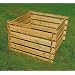 Komposter Holz 100 x 100 x 70 cm