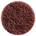 Merit Abrasotex Nonwoven Abrasive Buffing Disc, Nylon Backing, Power-Lock Type I Quick-Change, Aluminum Oxide, Waterproof