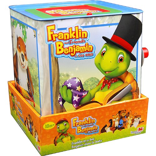 Franklin and Friends Real Tin JackinTheBox Playset Toys Games Toys Activity Toys Toy Jacks