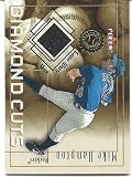 Mike Hampton 2001 Fleer Authority Diamond Cuts Memorabilia Shoe Card Colorado Rockies