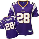 Reebok Minnesota Vikings Adrian Peterson Women's Replica Jersey