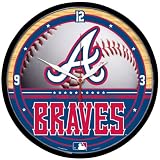 MLB Atlanta Braves Round Clock